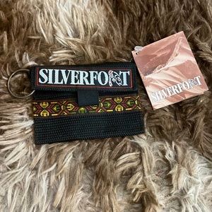 Silverfoot pouch with belt loop /‎ keychain NWT